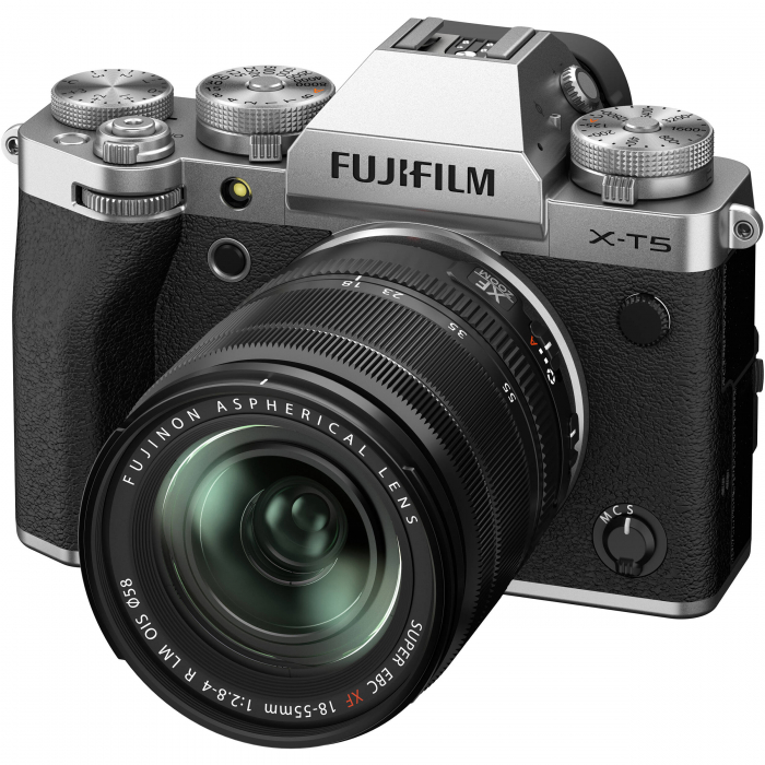 Aparat Foto Mirrorless Fujifilm X-T5 Body (Silver) kit cu FUJIFILM XF 18-55mm f/2.8-4 R LM OIS [3]