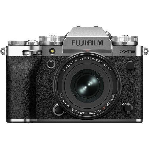 Aparat Foto Mirrorless FUJIFILM X-T5 Mirrorless Kit cu XF 16-50mm f/2.8-4.8  - ARGINTIU [2]