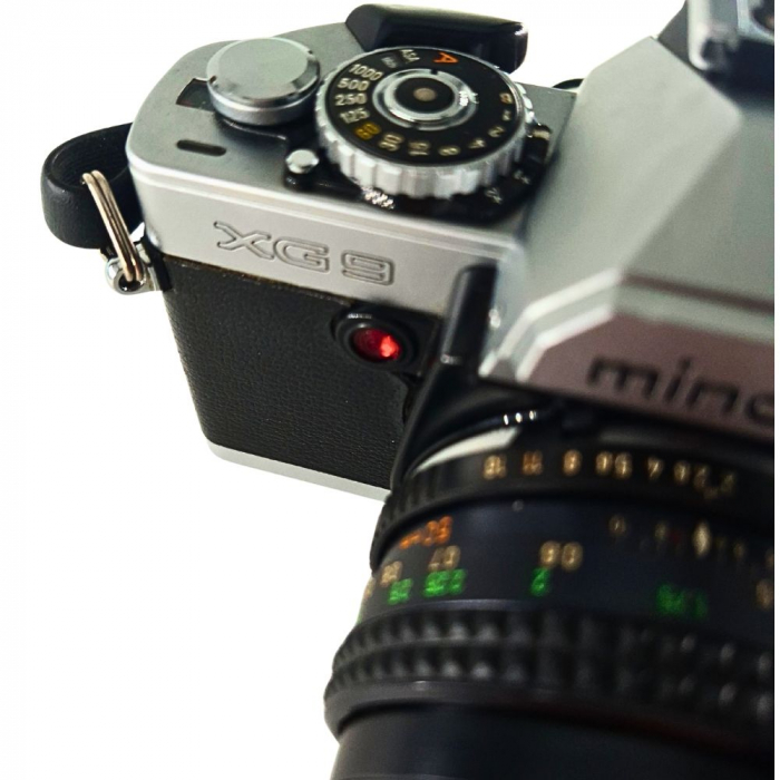 Cameră foto pe film Minolta XG 9 + Rokkor 50mm f/2 – Clasicul autentic analog [2]