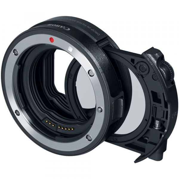 Canon Drop-In Filter Mount Adapter EF-EOS R cu filtru polarizare circulara [1]