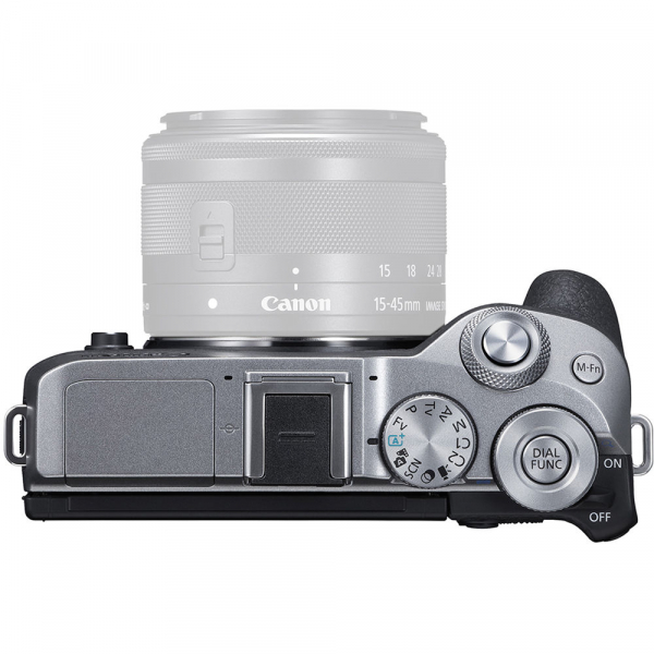 Canon EOS M6 Mark II body, 32.5MP, 4K - argintiu [3]