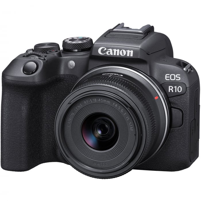Canon EOS R10 Mirrorless Camera Kit cu Canon RF-S 18-45mm f/4.5-6.3 IS STM  -  Aparat Foto Mirrorless APS-C , 4K/30P [1]