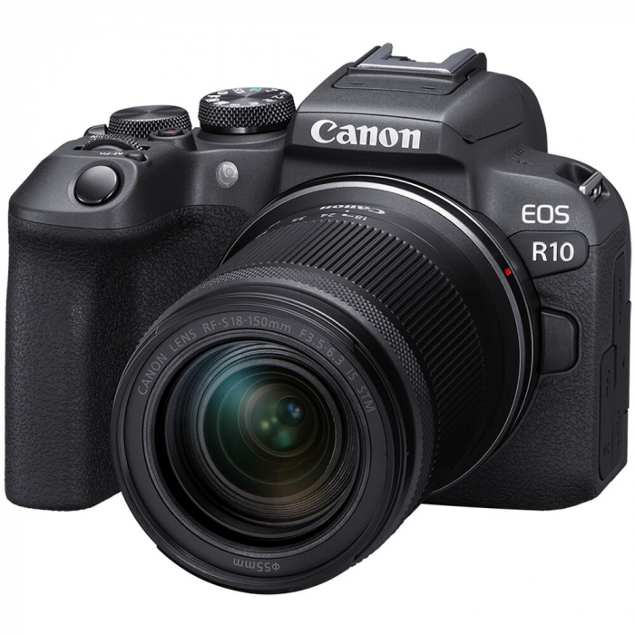 Canon EOS R10 Mirrorless Camera  Kit cu Canon RF-S 18-150mm f/3.5-6.3 IS STM -  Aparat Foto Mirrorless APS-C , 4K/30P - kit [1]