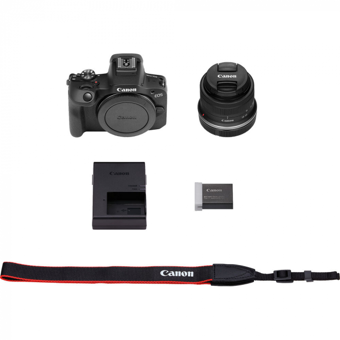 Canon EOS R100 - Aparat Foto Mirrorles APS-C Montura Canon RF - Kit cu RF-S 18-45mm f/4.5-6.3 IS STM [9]
