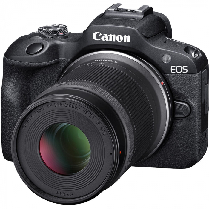 Canon EOS R100 - Aparat Foto Mirrorles Montura Canon RF -  Kit dublu cu RF-S 18-45mm f/4.5-6.3 IS STM si RF-S 55-210mm f/5-7.1 IS STM [3]