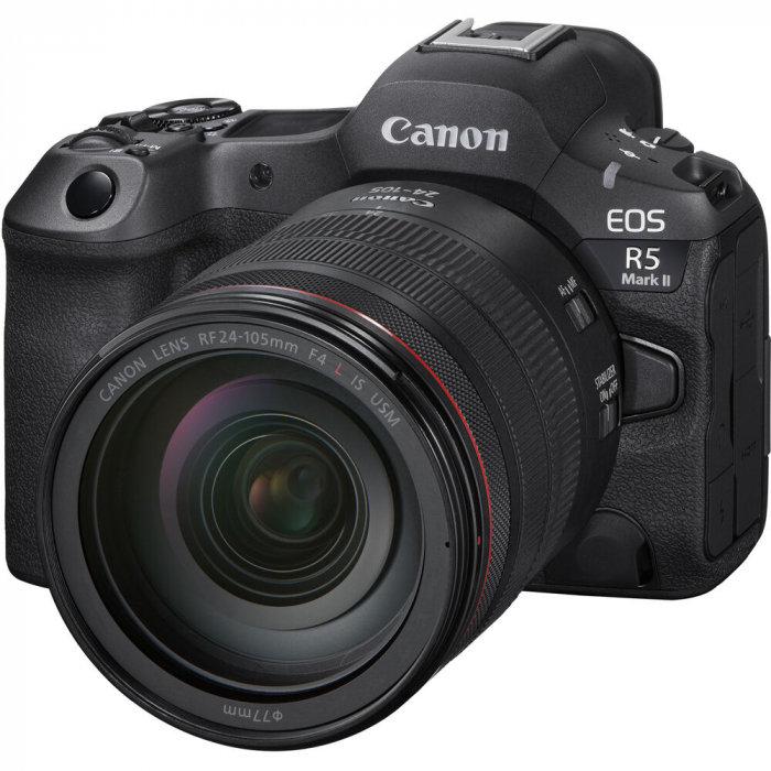 Canon EOS R5 Mark II, Aparat Foto Mirrorless Full Frame 45MP, Kit cu Obiectiv 24-105mm F4 L IS USM [2]