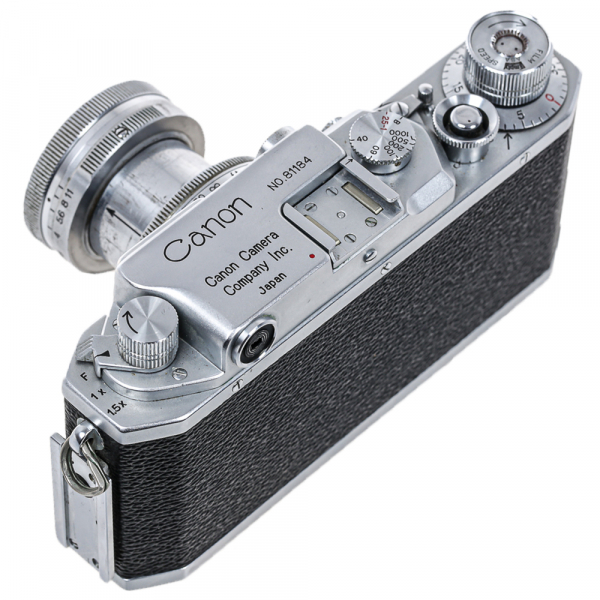 Canon IV Sb + Obiectiv Serenar 50mm f/1.9 Cameră telemetru pe film 35mm – Canon clasic în montură Leica screw (M39) [7]