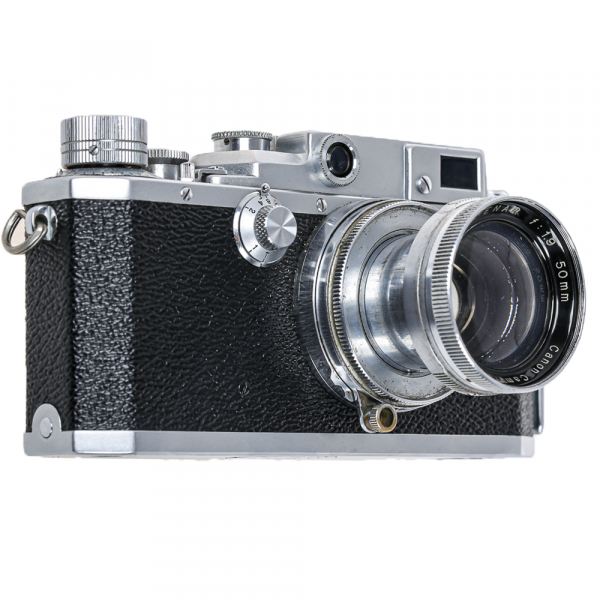 Canon IV Sb + Obiectiv Serenar 50mm f/1.9 Cameră telemetru pe film 35mm – Canon clasic în montură Leica screw (M39) [3]