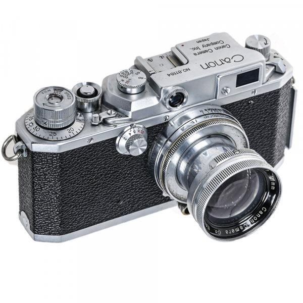 Canon IV Sb + Obiectiv Serenar 50mm f/1.9 Cameră telemetru pe film 35mm – Canon clasic în montură Leica screw (M39) [4]