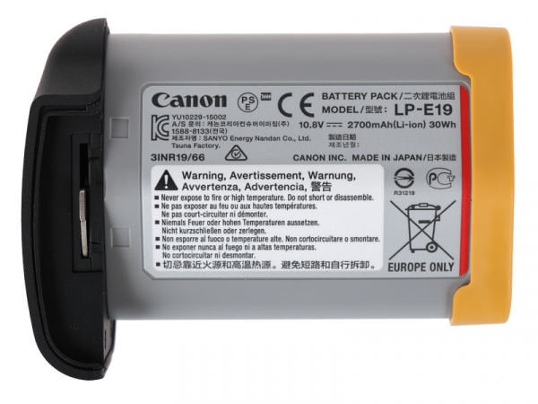 Canon LP-E19 - acumulator pentru EOS R3,  EOS-1D X Mark II , Mark III [1]