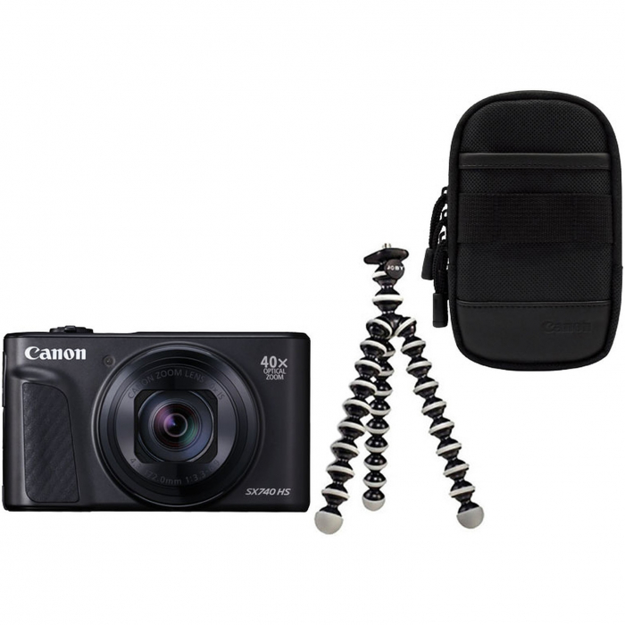Canon PowerShot SX740 HS Lite Edition Travel – Cameră Compactă cu Zoom 40x și Filmare 4K [1]