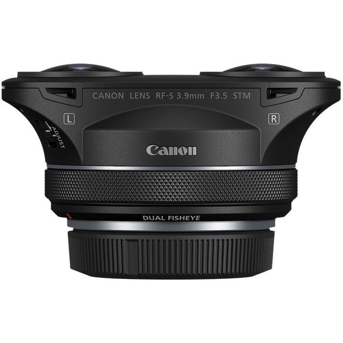 Canon RF-S 3.9mm F3.5 STM Dual Fisheye – Obiectiv 3D VR Stereoscopic pentru APS-C (EOS R7, R10, R100) [2]