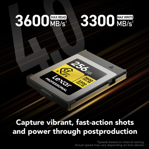 Card Lexar CFexpress Type B 256GB 4.0 Pro Gold | Pret, Review