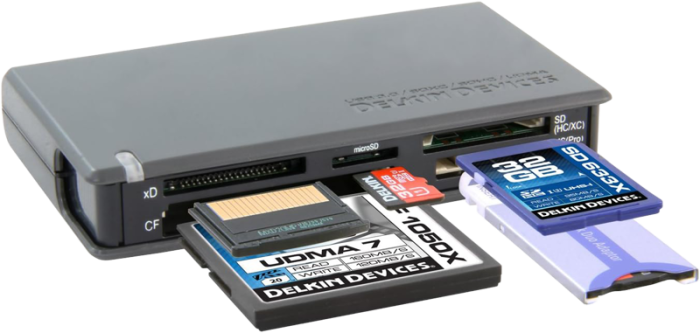 Delkin Cardreader SD, microSD, CF & MemStick (USB 3.0) [9]