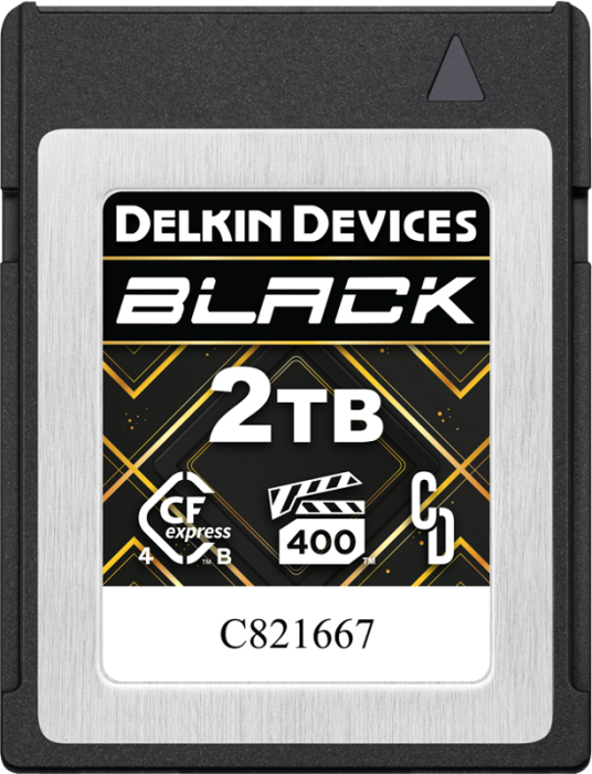 Delkin CFexpress 4.0 BLACK | Type B | R3700/W3220 (VPG400) 2TB - Card de memorie BLACK CFexpress Type B [2]