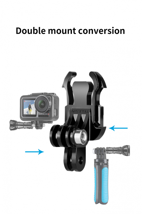 Suport cu cârlig dublu J pentru camere sport GP-MTB-T02-BK [4]