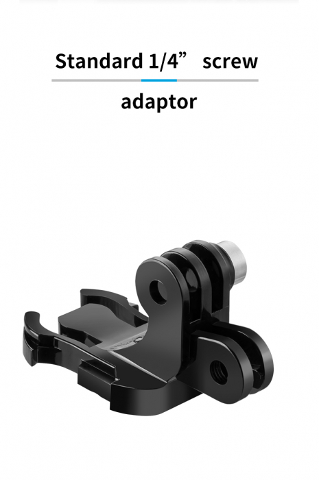Suport cu cârlig dublu J pentru camere sport GP-MTB-T02-BK [2]