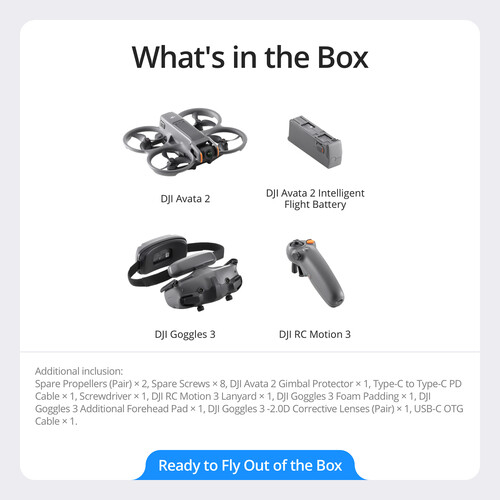 DJI Avata 2 Fly More Combo - Single Battery  - Drona FPV , 4K - Copie [15]