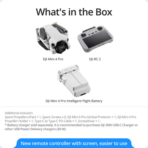 DJI Mini 4 Pro cu telecomandă (DJI RC 2) [14]