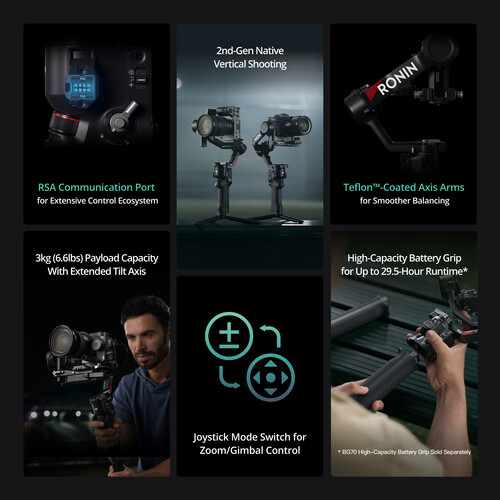DJI Ronin RS 4 Stabilizator de tip Gimbal [2]