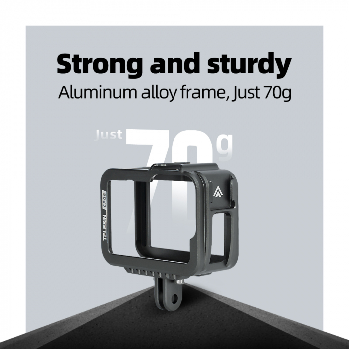 Carcasa/Cage din aluminiu pentru GoPro 9 - GP-FMS-901 [2]