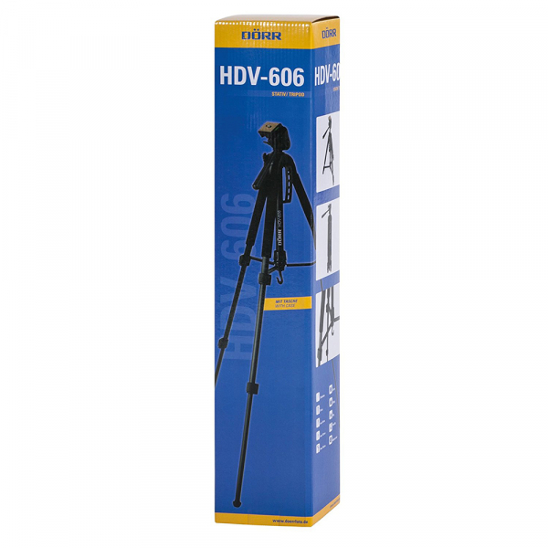 Dorr HDV-606 - trepied si monopied foto + cap cu maneta (2 in 1) [11]