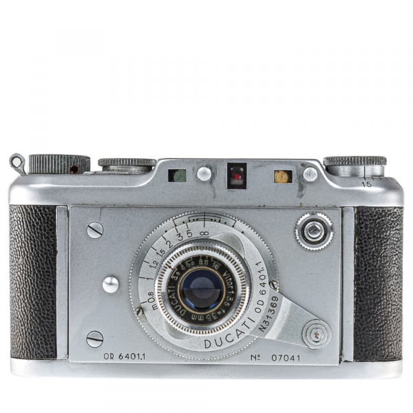 Ducati Sogno – aparat foto vintage telemetru 18x24mm, fabricat în Italia [2]