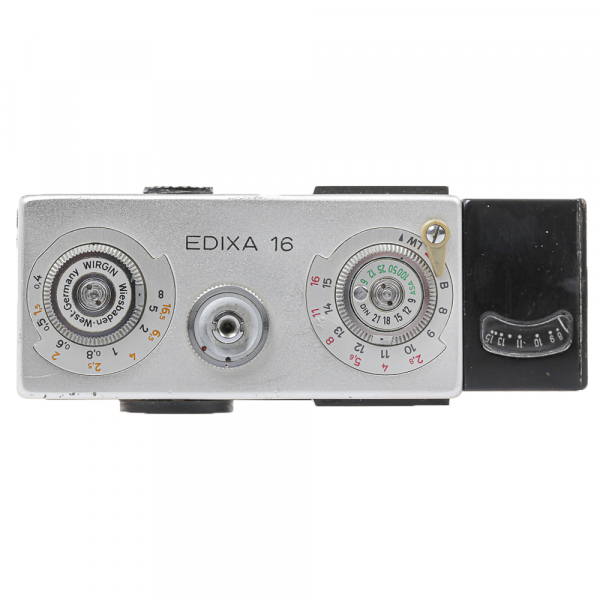 Aparat foto vintage EDIXA 16 U – Cameră subminiatură germană cu film 16mm [6]