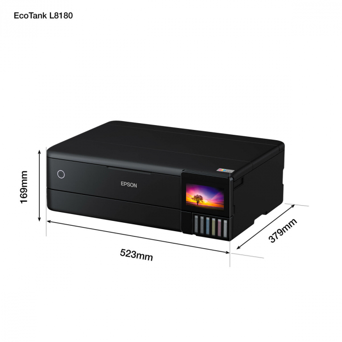 EPSON EcoTank L8180 A3 MFP Inkjet Colour 12ppm [9]