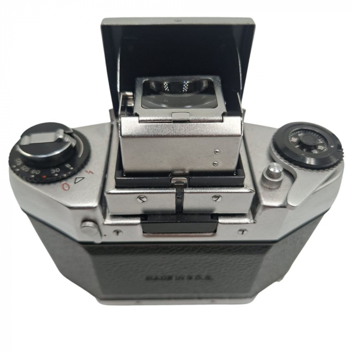 Exa 1b cu Auto Revuenon 50mm f/1.8 – Cameră SLR analog germană cu montură M42 și optică luminoasă [2]