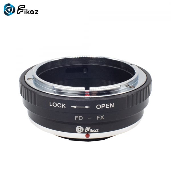 FIKAZ , adaptor de la obiectiv montura Canon FD la body montura Fujifilm X [2]
