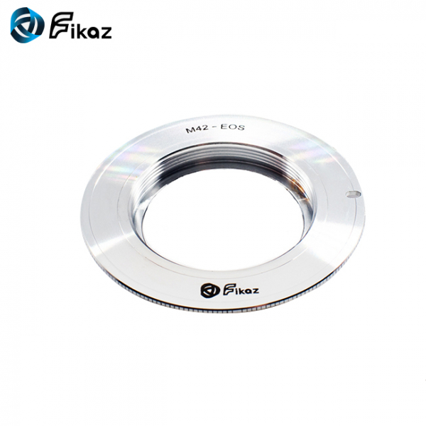 FIKAZ , adaptor de la obiective montura M42 la body montura Canon EF [2]