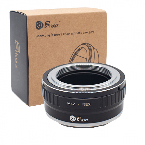FIKAZ , adaptor de la obiective montura M42 la body montura Sony E (NEX) [8]