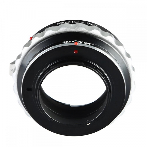 FIKAZ , adaptor de la obiective montura Nikon F (G)  la body montura Olympus / Panasonic Micro 4/3 (MFT) [2]