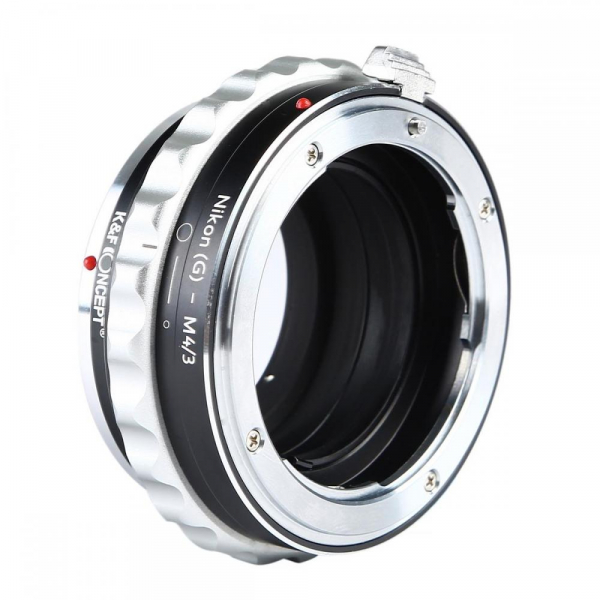 FIKAZ , adaptor de la obiective montura Nikon F (G)  la body montura Olympus / Panasonic Micro 4/3 (MFT) [4]