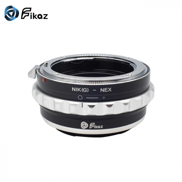 FIKAZ , adaptor de la obiective montura Nikon G la body montura Sony E ( NEX) [2]