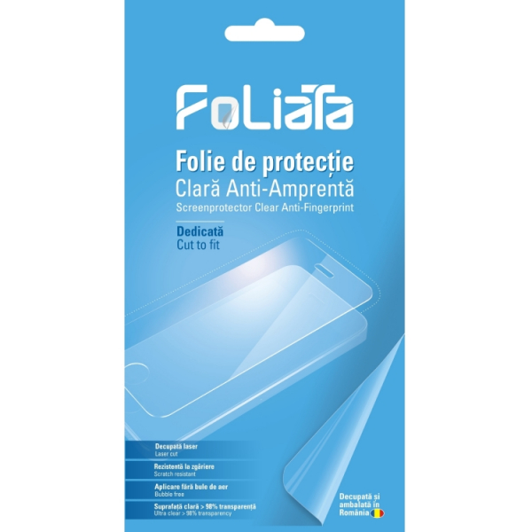 FoliaTa folie protectie LCD clara anti-amprenta pt Nikon D5200 - 2buc. [1]