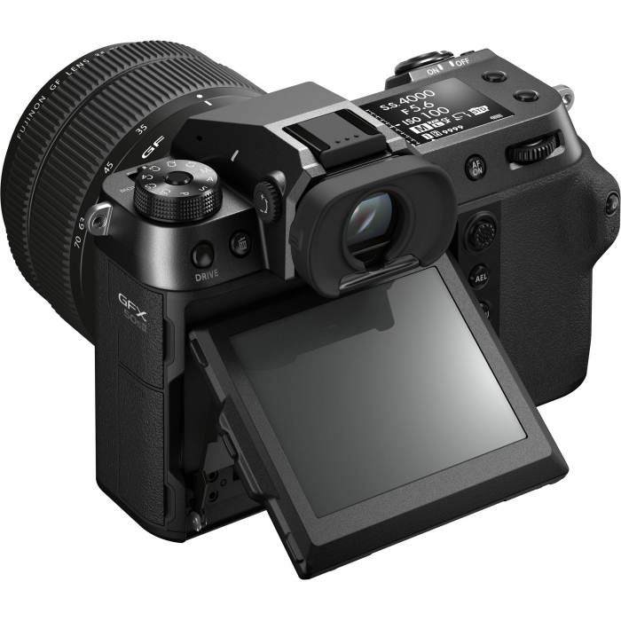FUJIFILM GFX 50S II - Cameră Foto Mirrorless (body) - Aparat 51.4MP Format Mediu, Full HD [8]