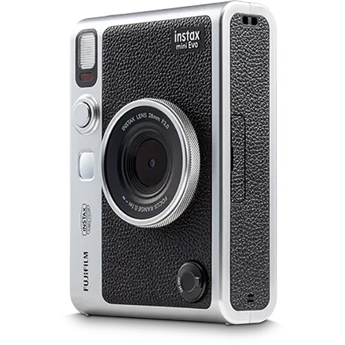 Fujifilm Instax Mini Evo Hybrid - Aparat Foto Instant negru (Black) [4]