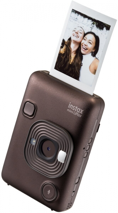 FUJIFILM INSTAX Mini LiPlay Hybrid Instant Camera Elegant Deep Bronze -  Aparat Foto Instant Mini Liplay Deep Bronze [4]