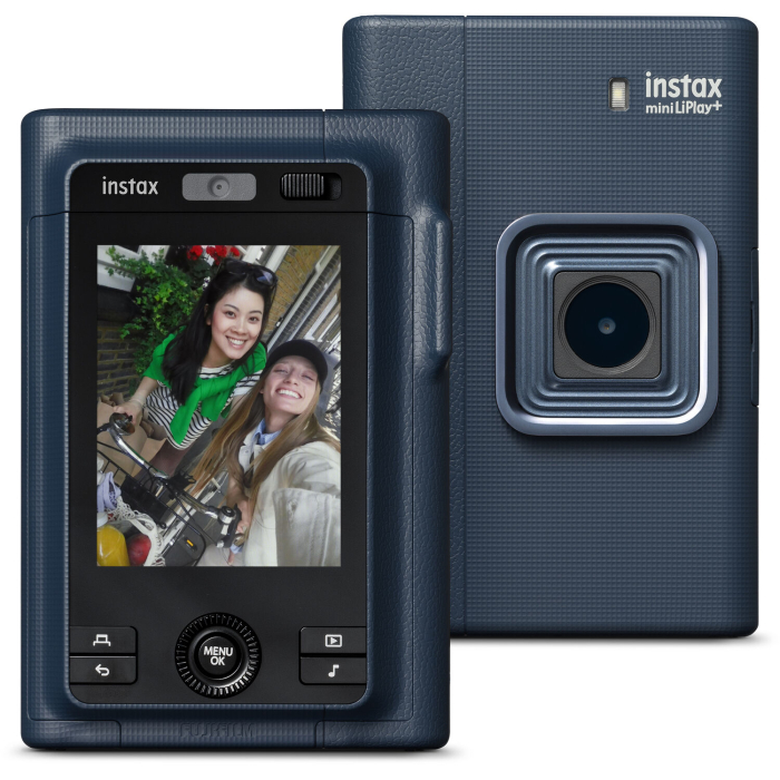 FUJIFILM INSTAX Mini LiPlay+ Hybrid Instant Camera Midnight Blue  - Aparat Foto Instant Mini [11]