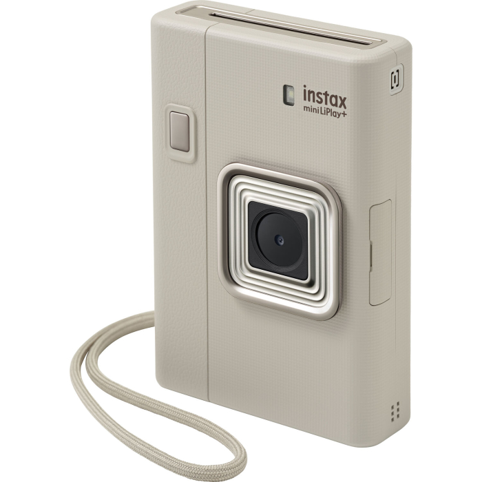 FUJIFILM INSTAX Mini LiPlay+ Hybrid Instant Camera Sand Beige  - Aparat Foto Instant Mini - Copie [4]