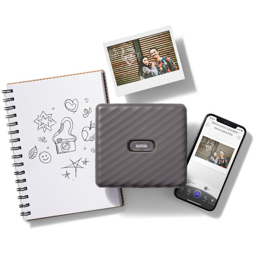 FUJIFILM INSTAX Printer Wide Link Mocha Grey  -  Imprimanta Foto Instant Wide Link Mocha Grey - Gri Cafeniu [9]