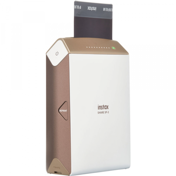 Fujifilm Instax Share SP-2 - imprimanta foto portabila Wi-Fi maro (Gold) [5]