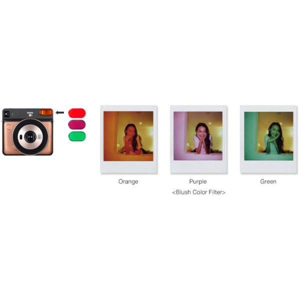 Fujifilm instax SQUARE SQ6 Instant Film Camera (Graphite Gray) [6]