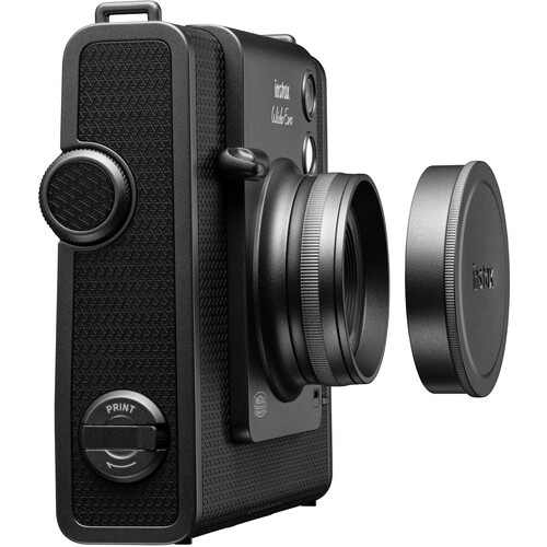 Fujifilm Instax Wide Evo – Cameră instant hibridă, printuri mari, 10 efecte creative [10]