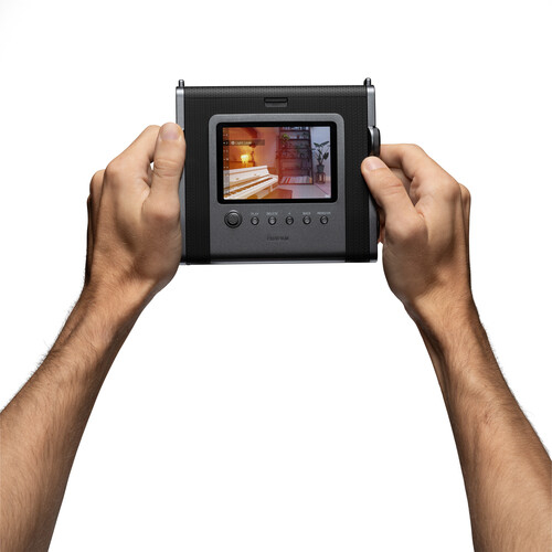 Fujifilm Instax Wide Evo – Cameră instant hibridă, printuri mari, 10 efecte creative [16]