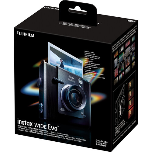 Fujifilm Instax Wide Evo – Cameră instant hibridă, printuri mari, 10 efecte creative [18]