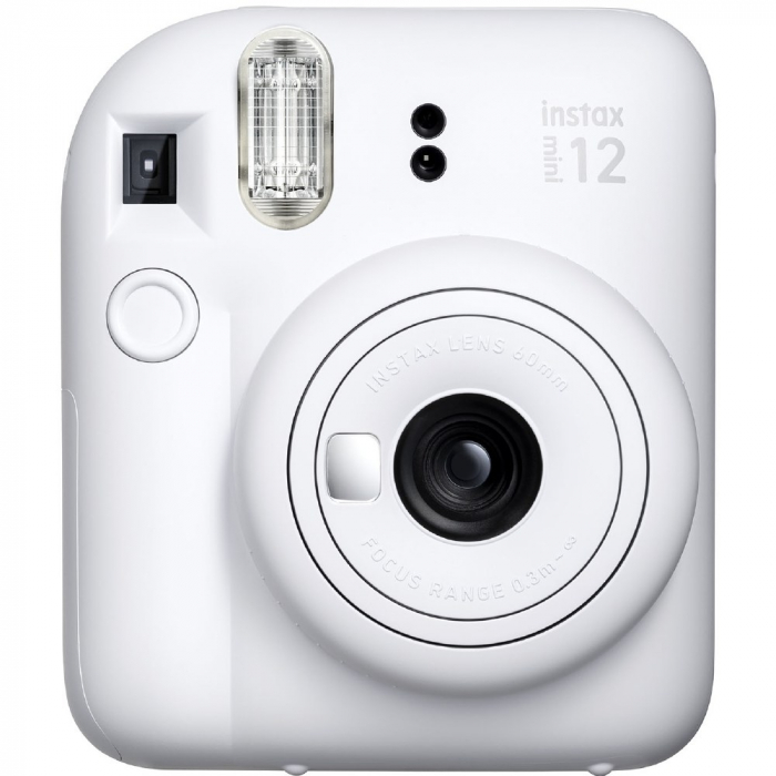 Kit Camera + accesorii Fujifilm Instax Mini 12 (Clay White ) + 2x10 Hartie Instax + Husa Mini 12 Clay White  + Album Mini 12 [2]