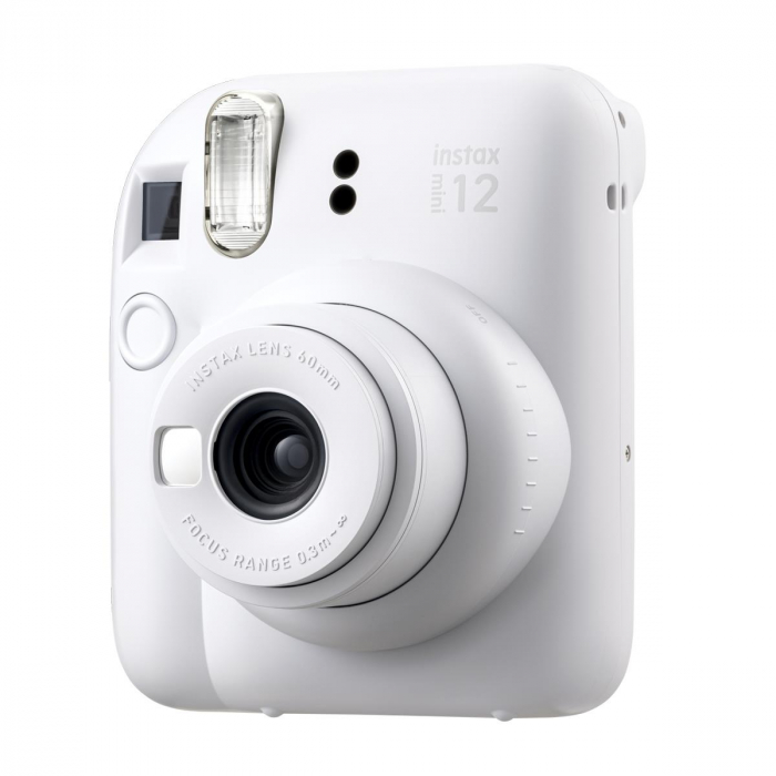 Kit Camera + accesorii Fujifilm Instax Mini 12 (Clay White ) + 2x10 Hartie Instax + Husa Mini 12 Clay White  + Album Mini 12 [3]